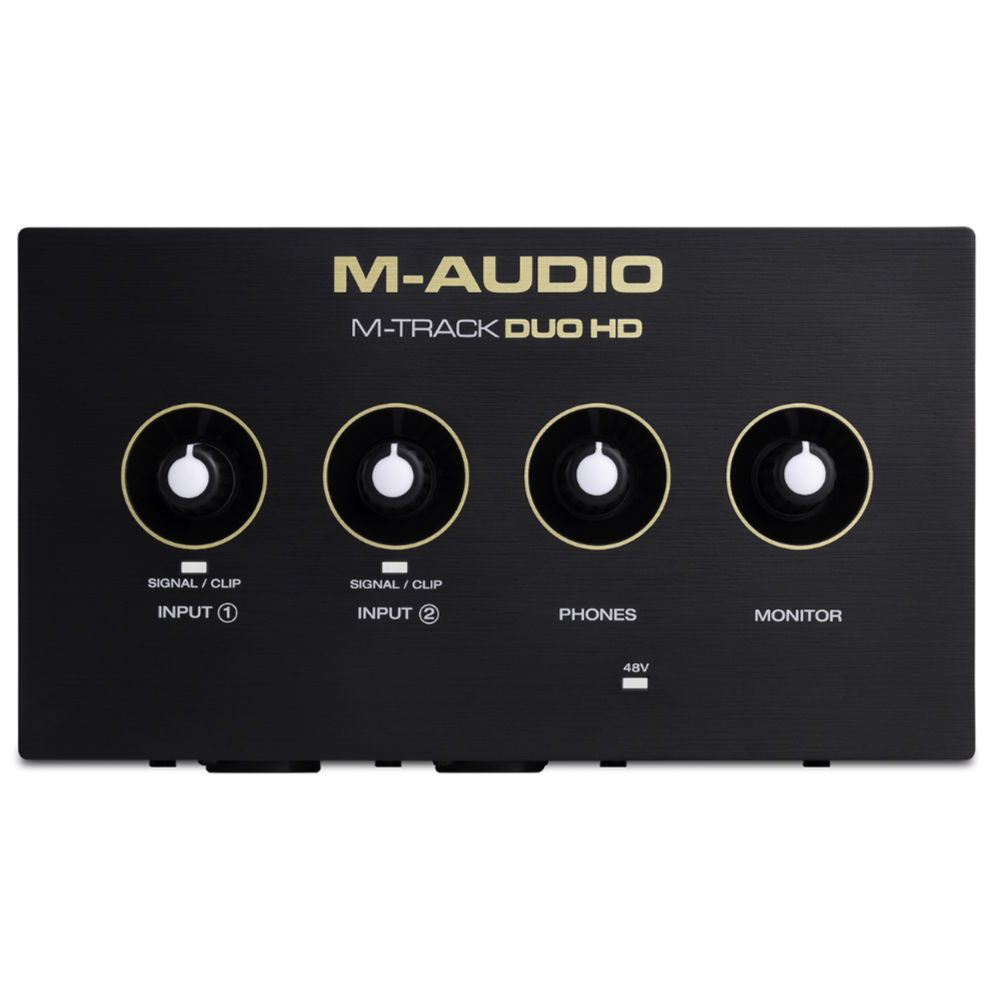 M-AUDIO エムオーディオ M-Track Duo HD Producer Pack 2in/2out USB-C オーディオインターフェイス