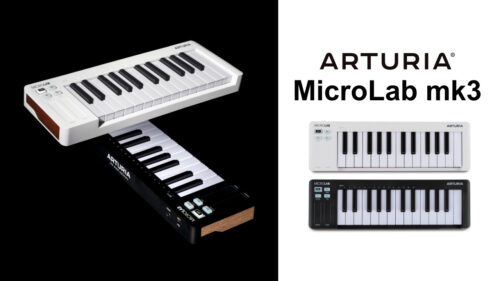 ARTURIA（アートリア）から 妥協のない品質を誇る超コンパクトなMIDIコントローラー「MicroLab mk3」が登場！