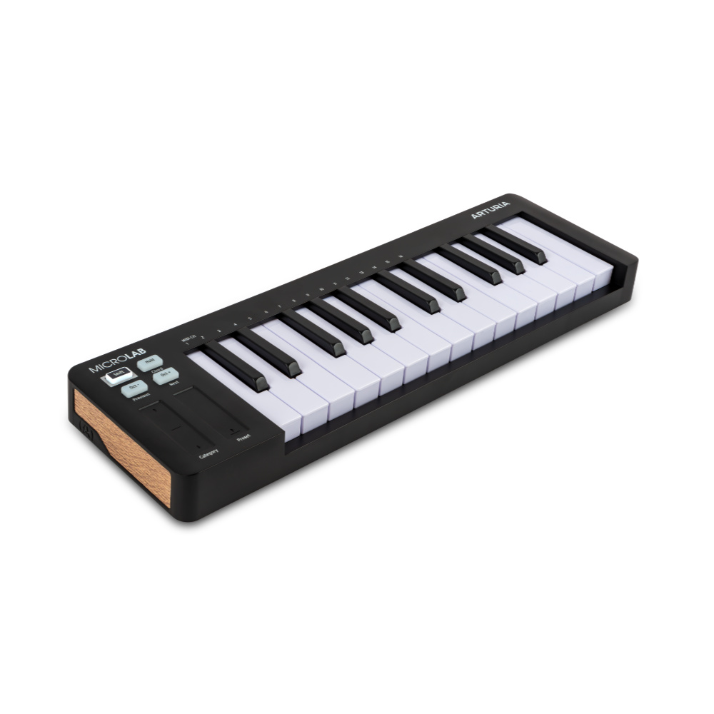 ARTURIA アートリア MICROLAB MK3 BK MIDIキーボード