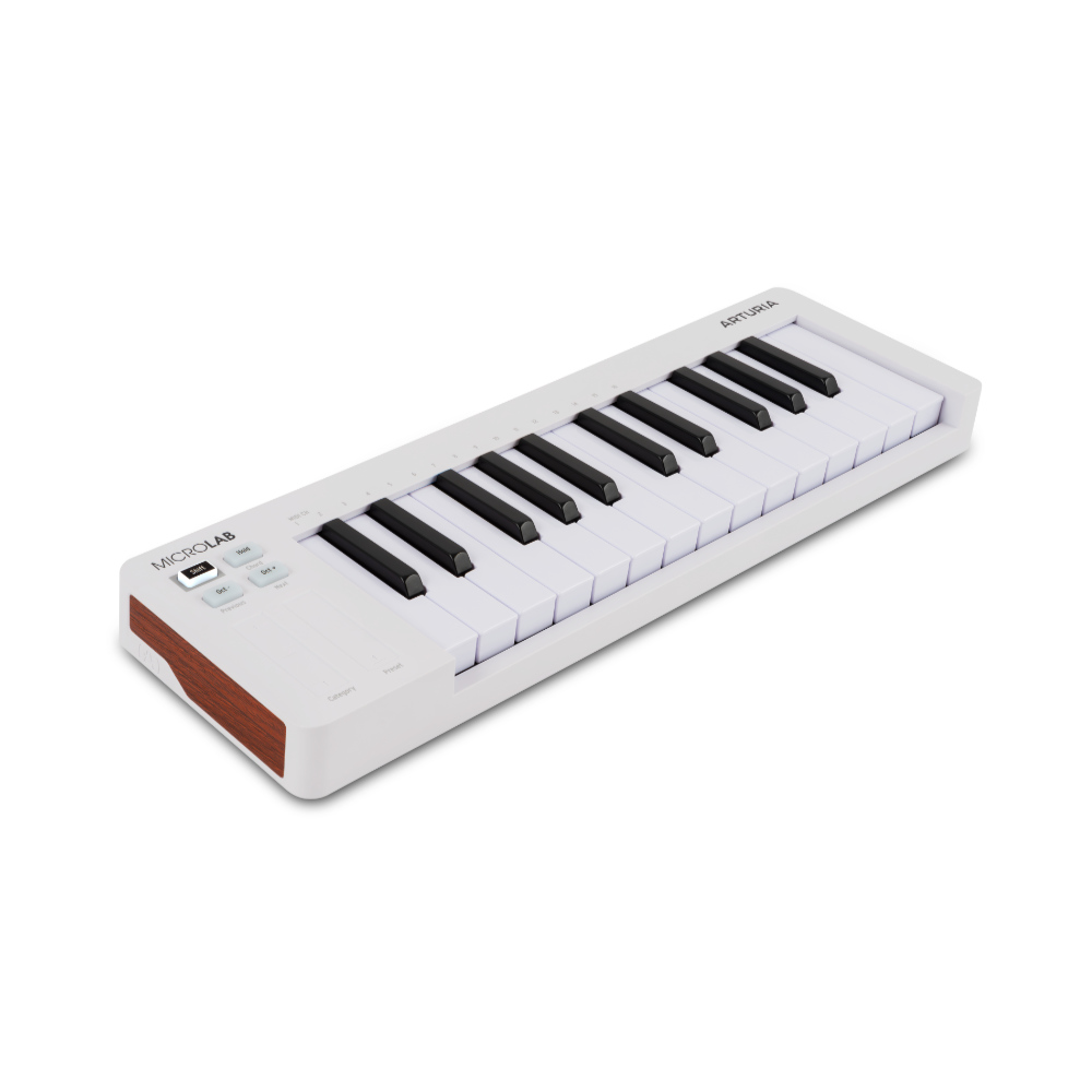 ARTURIA アートリア MICROLAB MK3 WH MIDIキーボード