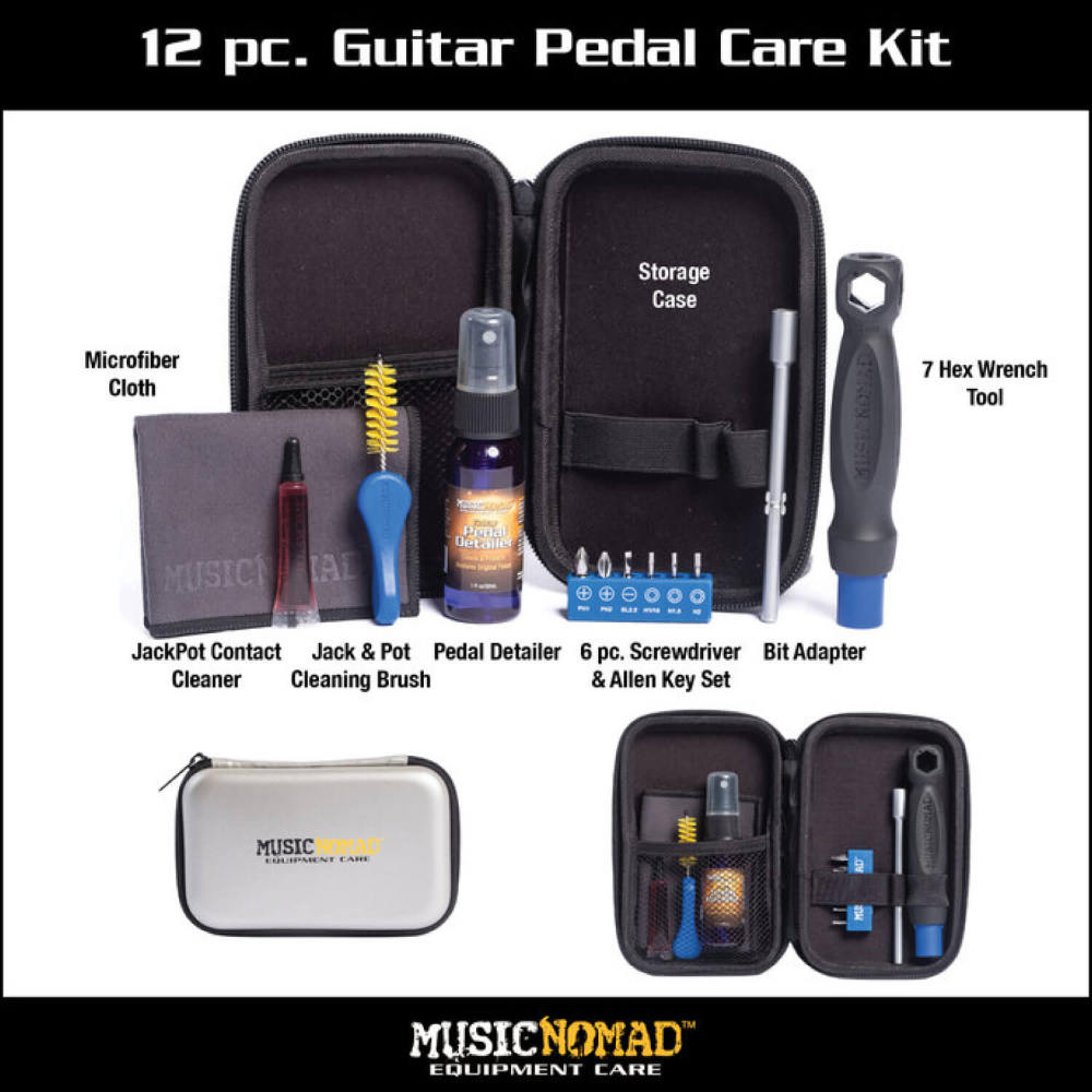 MUSIC NOMAD ミュージックノマド MN286 Pedal Care Kit for Guitar & Bass ペダルケアキット