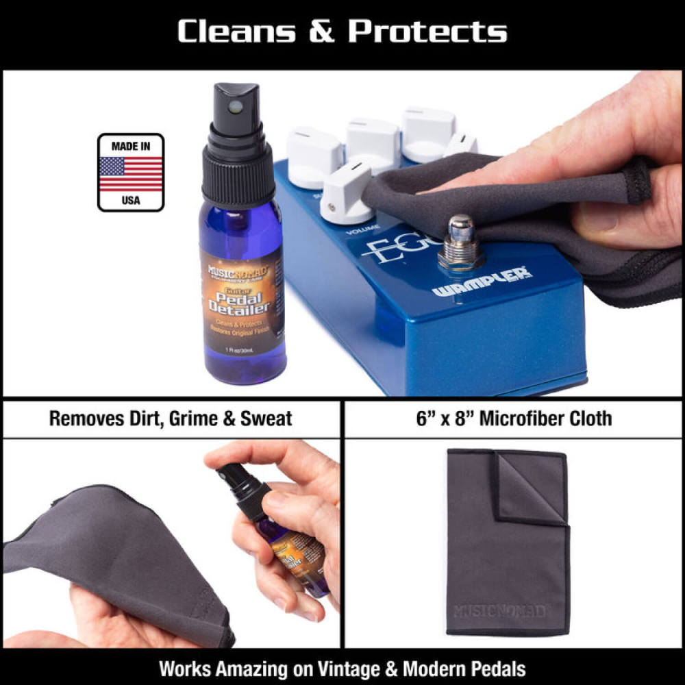 MUSIC NOMAD ミュージックノマド MN286 Pedal Care Kit for Guitar & Bass ペダルケアキット