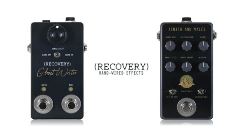 Recovery Effectsから 演奏した音をMIDIデータに変換するペダル「GHOST WRITER」、強烈なデジタルディストーションやファズを生み出すビットクラッシュペダル「ZENITH AND VALES」が発売！