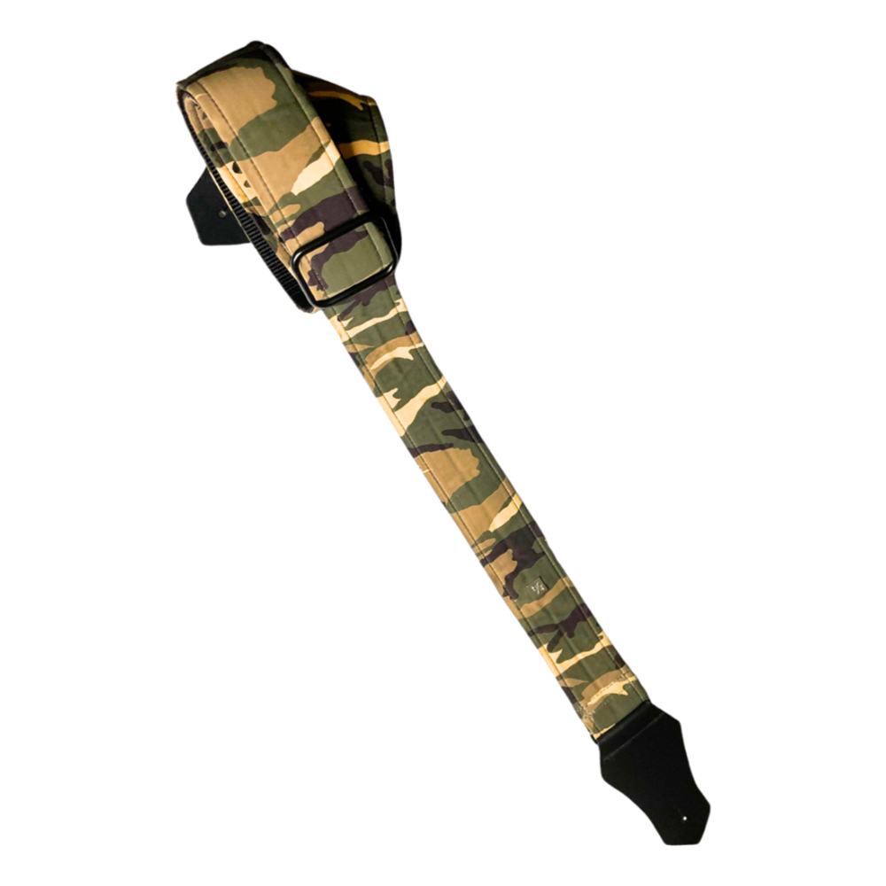 Get'm Get'm ゲットムゲットム Camo Guitar Strap Camo Green ギターストラップ