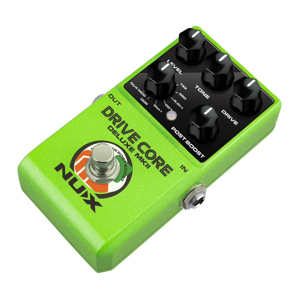 NUX ニューエックス Drive Core Deluxe MKII 8-way OD combination pedal オーバードライブ ギターエフェクター