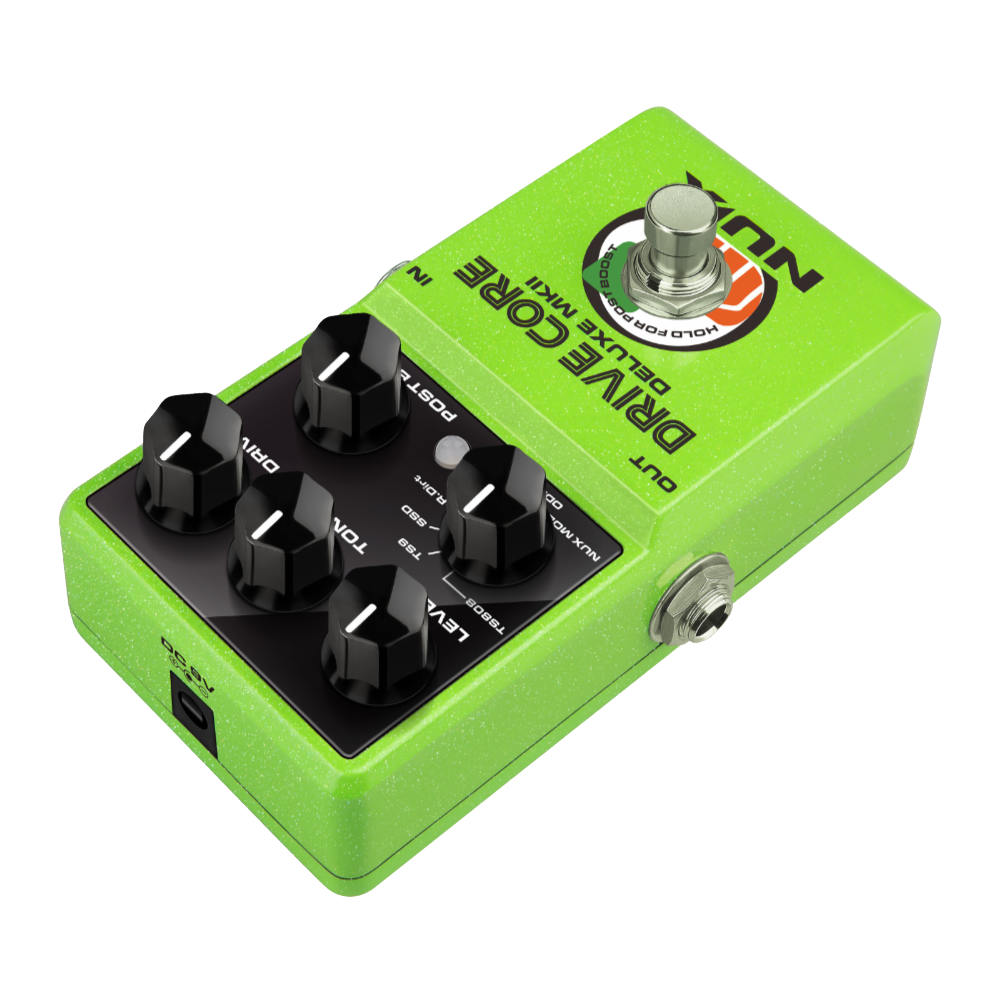 NUX ニューエックス Drive Core Deluxe MKII 8-way OD combination pedal オーバードライブ ギターエフェクター