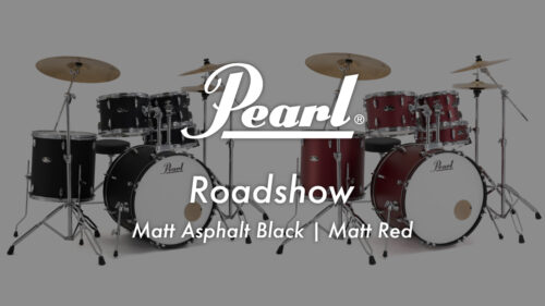 Pearl（パール）のビギナー向けドラムフルセット「Roadshow」に2025年限定カラー2色が登場！！