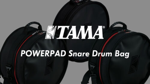 TAMA（タマ） POWERPADシリーズのスネアドラム用バッグに新たに3サイズが追加！