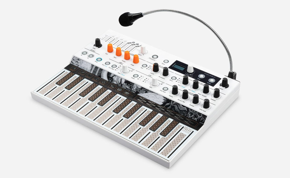 ARTURIA アートリア MICROFREAK Vocoder Edition WH グースネック付きパック ハイブリッドシンセサイザー