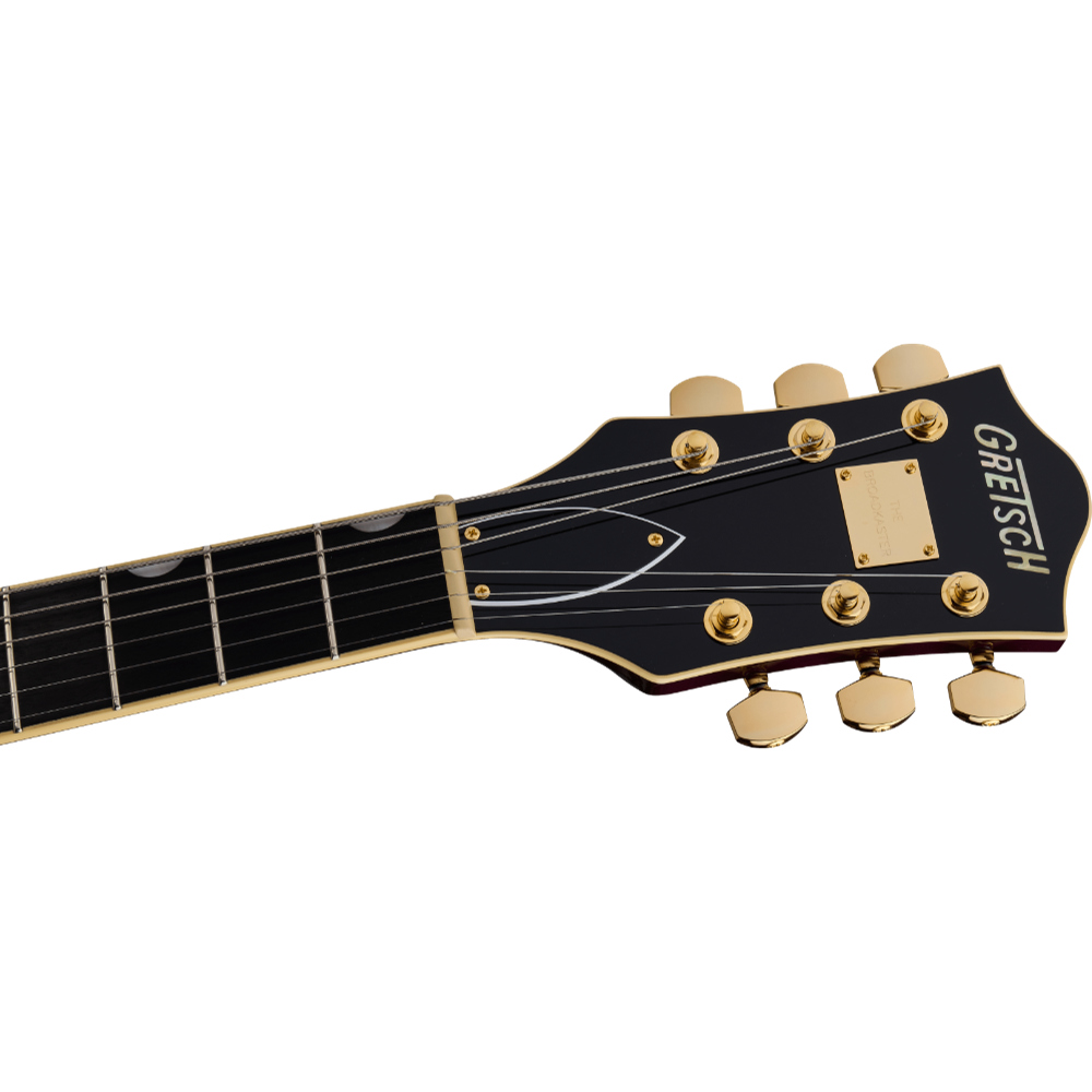 GRETSCH グレッチ Broadkaster Jr. LX Center Block with String-Thru Bigsby and Gold Hardware Ebony Fingerboard Blackberry JP エレキギター