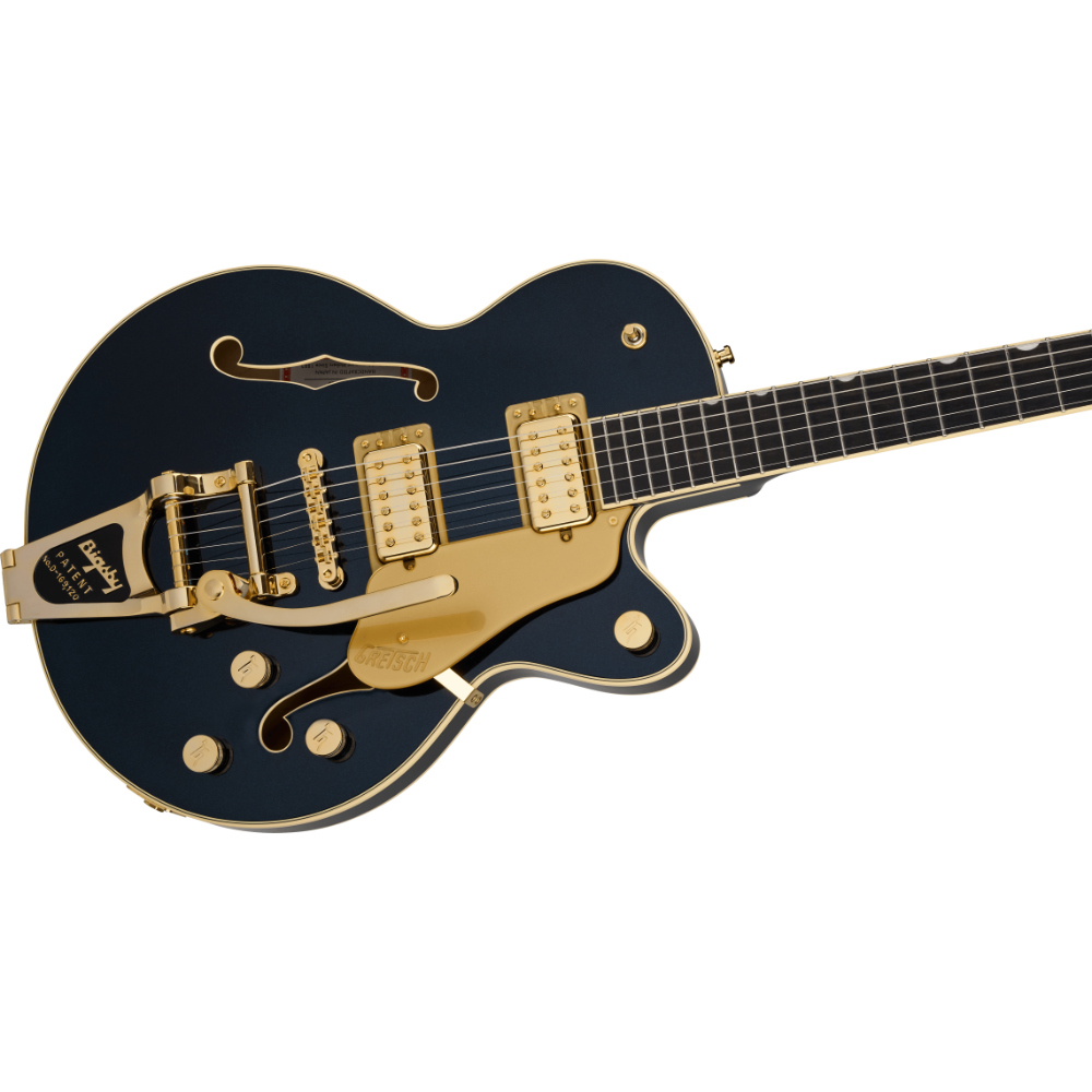 GRETSCH グレッチ Broadkaster Jr. LX Center Block with String-Thru Bigsby and Gold Hardware Ebony Fingerboard Midnight Sapphire JP エレキギター