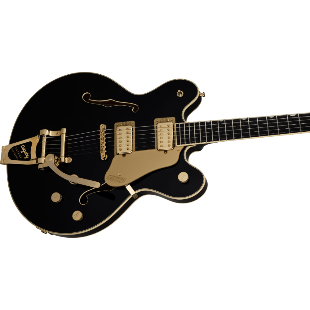 GRETSCH グレッチ Broadkaster LX Center Block with String-Thru Bigsby and Gold Hardware Ebony Fingerboard Black JP エレキギター