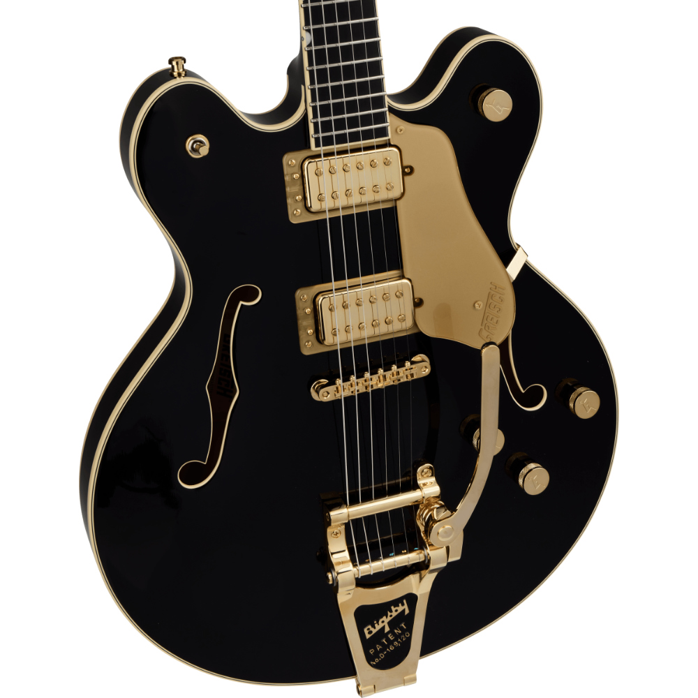 GRETSCH グレッチ Broadkaster LX Center Block with String-Thru Bigsby and Gold Hardware Ebony Fingerboard Black JP エレキギター