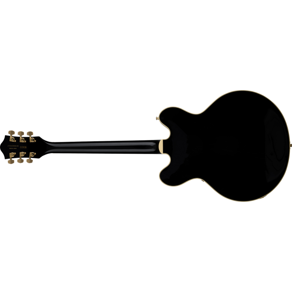 GRETSCH グレッチ Broadkaster LX Center Block with String-Thru Bigsby and Gold Hardware Ebony Fingerboard Black JP エレキギター
