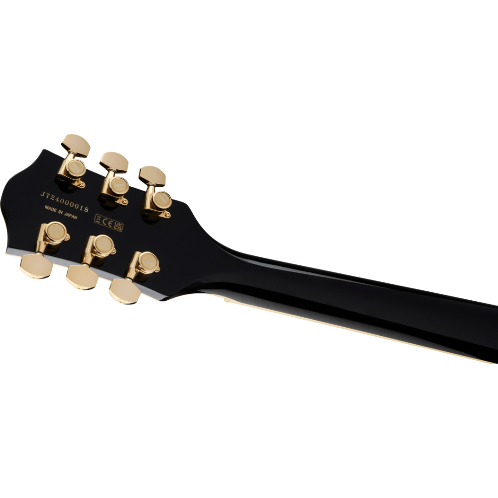 GRETSCH グレッチ Broadkaster LX Center Block with String-Thru Bigsby and Gold Hardware Ebony Fingerboard Black JP エレキギター