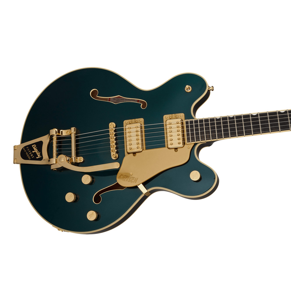 GRETSCH グレッチ Broadkaster LX Center Block with String-Thru Bigsby and Gold Hardware Ebony Fingerboard Cadillac Green JP エレキギター