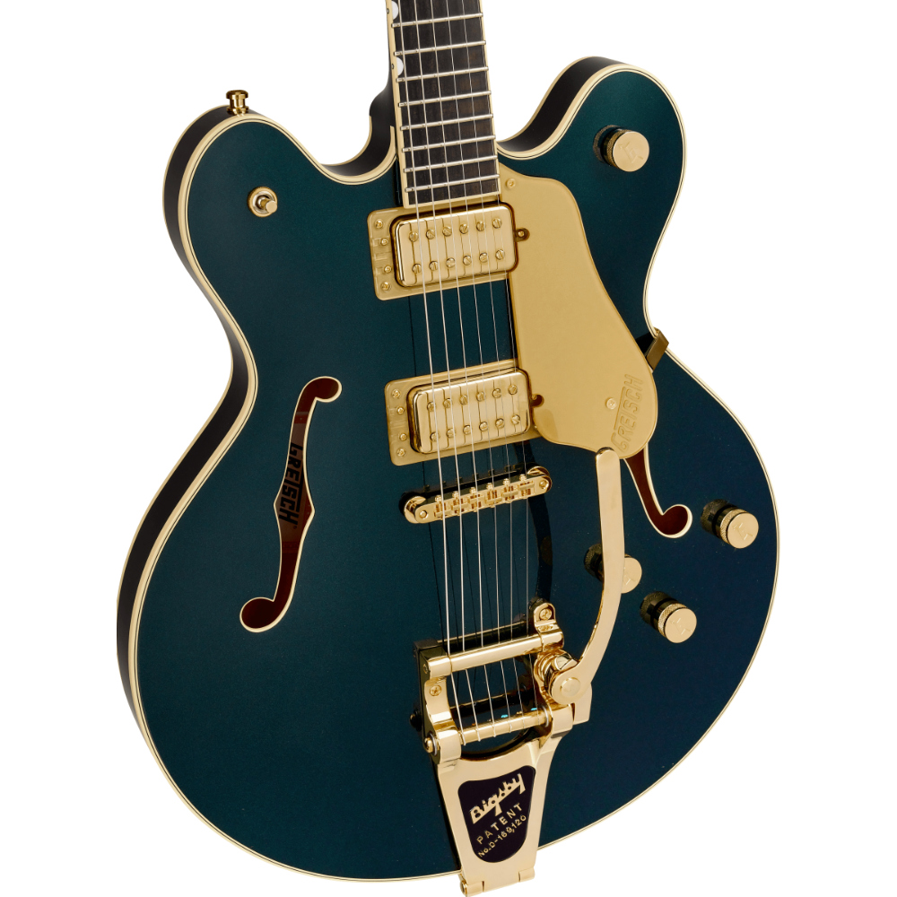 GRETSCH グレッチ Broadkaster LX Center Block with String-Thru Bigsby and Gold Hardware Ebony Fingerboard Cadillac Green JP エレキギター