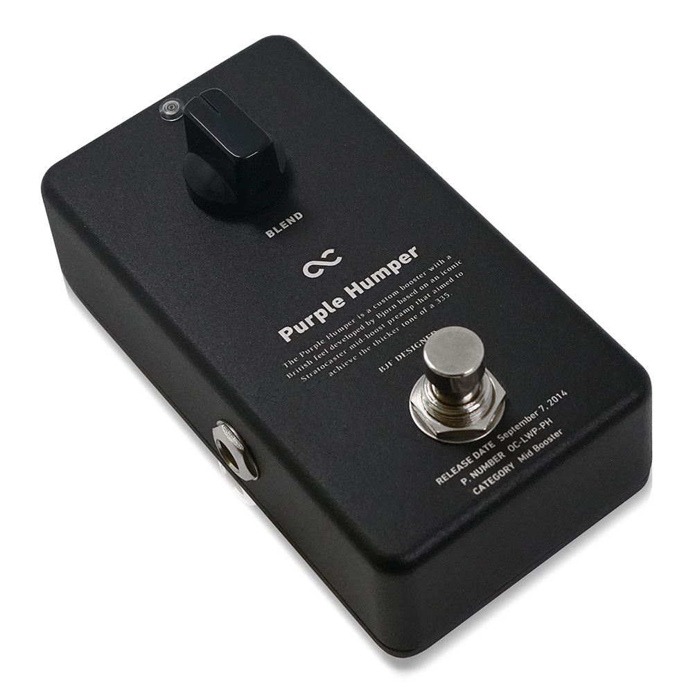 One Control ワンコントロール LWP Series Purple Humper Solder Free Pedal Kit ブースター 自作キット ギターエフェクター