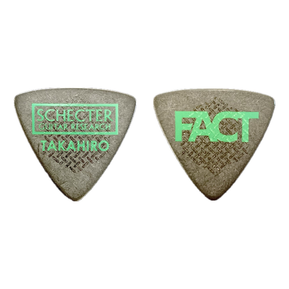 SCHECTER シェクター SPA-FC/TH/2 FACT TAKAHIROモデル ギターピック×10枚。