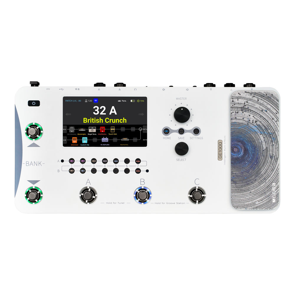 Mooer ムーアー GE1000 White マルチエフェクター ギターエフェクター