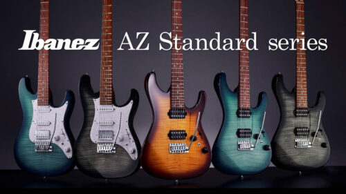 Ibanez（アイバニーズ）から 妥協のないスペック&つくりで、ハイコストパフォーマンスな「AZ Standardシリーズ」の新モデル全5機種が発売！