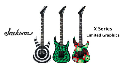 Jackson（ジャクソン） Xシリーズから Limited Graphicsモデルのエレキギター3機種が発売！
