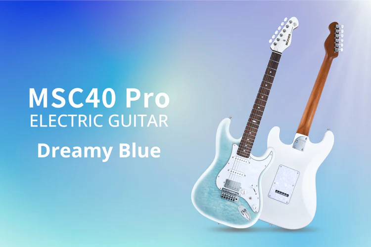 Mooer ムーアー MSC40 Pro Dreamy Blue エレキギター