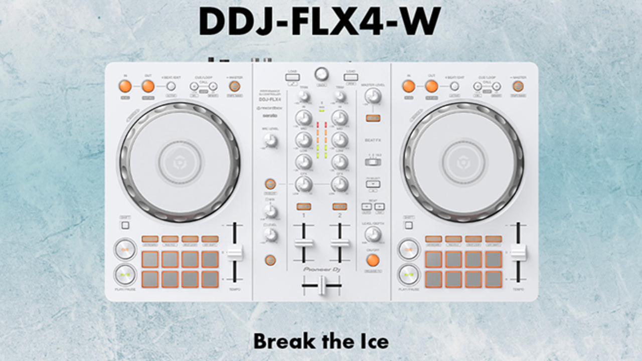 Pioneer DJ(パイオニアディージェイ)より、DDJ-FLX4 限定ホワイトモデルが発売！