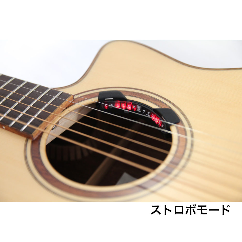 MORRIS モーリス ST-1 Soundhole Tuner アコースティックギター専用チューナー サウンドホールチューナー