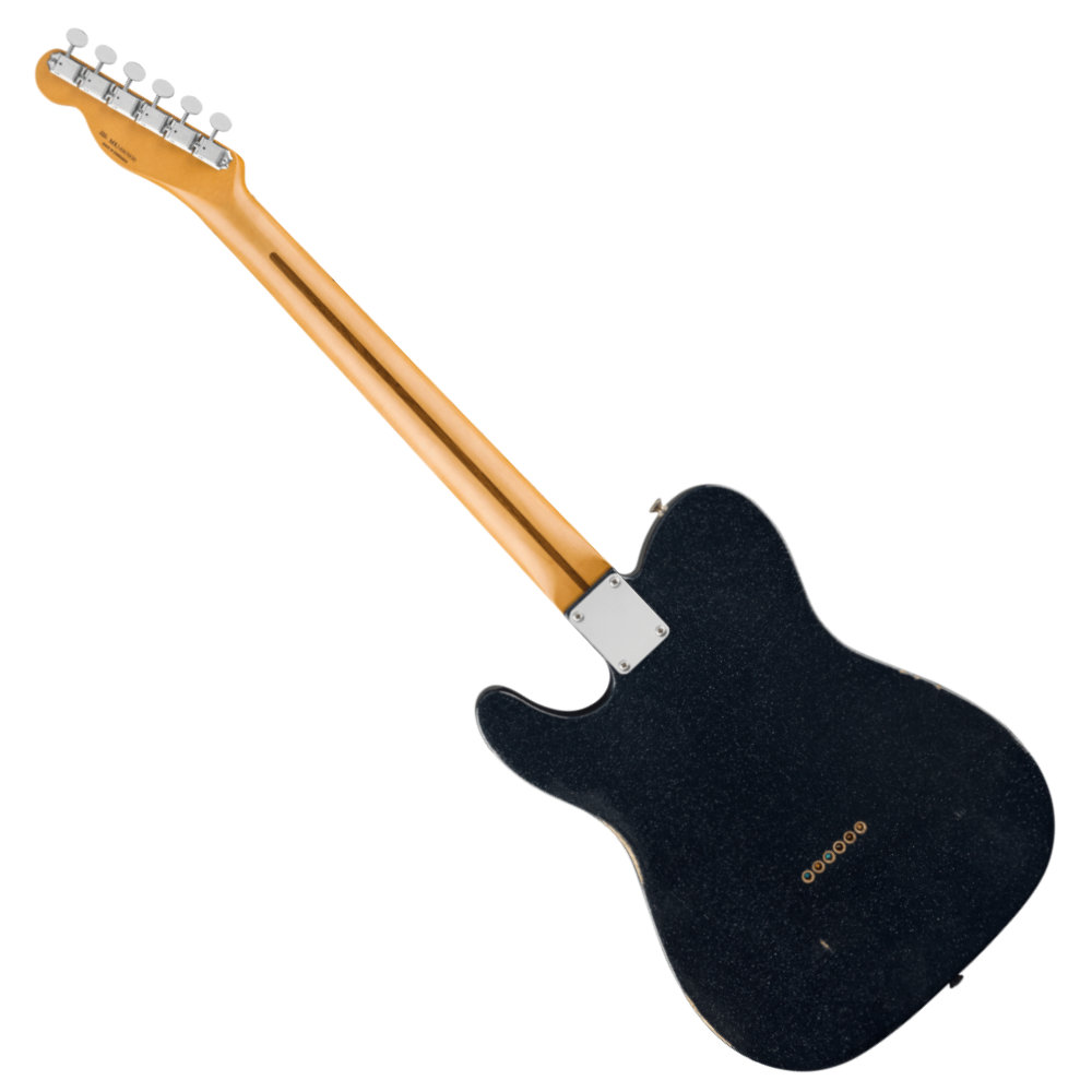 Fender Brad Paisley Road Worn Telecaster MN Black Sparkle