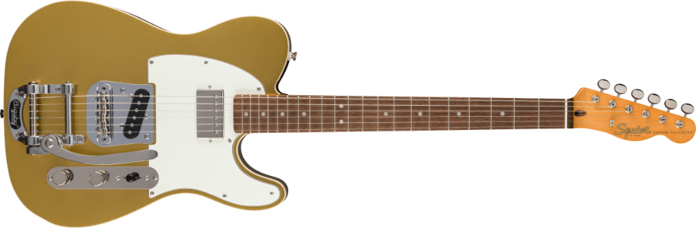 Squier スクワイア スクワイヤー Classic Vibe Custom Telecaster SH with Bigsby Aztec Gold エレキギター