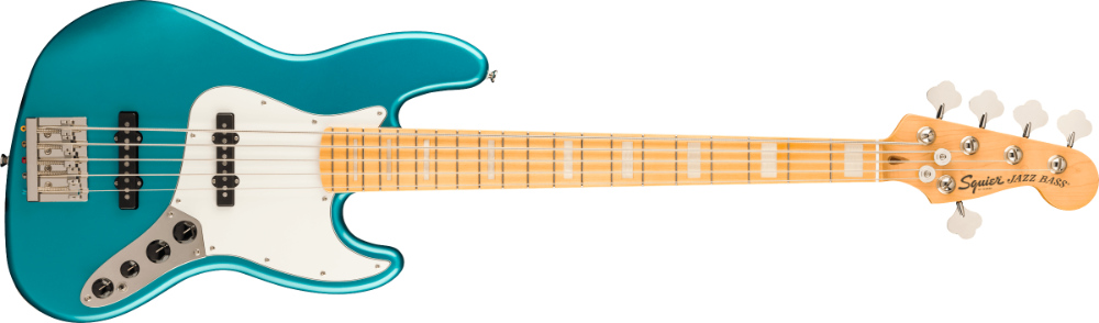 Squier スクワイア スクワイヤー Classic Vibe Active '70s Jazz Bass V MN Ocean Turquoise 5弦 エレキベース