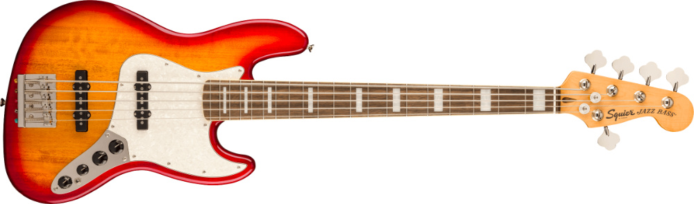 Squier スクワイア スクワイヤー Classic Vibe Active '70s Jazz Bass V LRL Sienna Sunburst 5弦 エレキベース