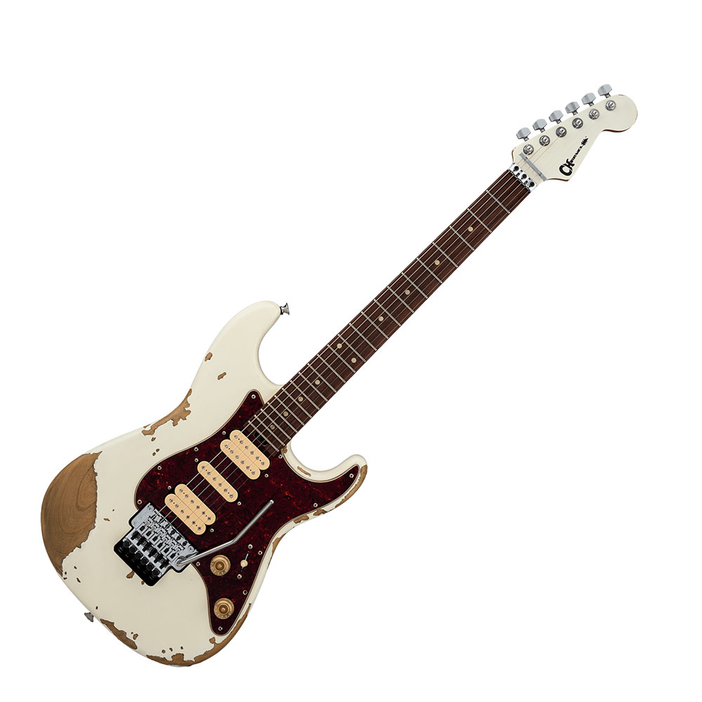 Charvel シャーベル Super-Stock So-Cal Style 1 HH FR RW Rosewood Fingerboard Aged Arctic エレキギター