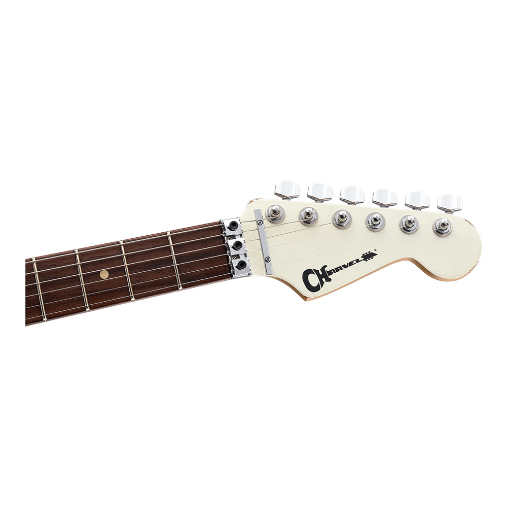 Charvel シャーベル Super-Stock So-Cal Style 1 HH FR RW Rosewood Fingerboard Aged Arctic エレキギター