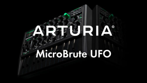 ARTURIA（アートリア）から数量限定デザインのアナログモノフォニックシンセサイザー「MicroBrute UFO」が発売！