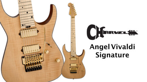 CHARVEL（シャーベル）から エンジェル・ヴィヴァルディの新しいシグネチャーモデルが発売！