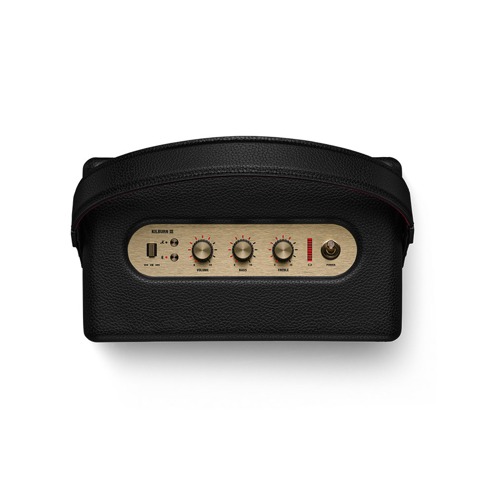 MARSHALL マーシャル Kilburn III BLACK AND BRASS ワイヤレススピーカー ブラック&ブラス Bluetoothスピーカー