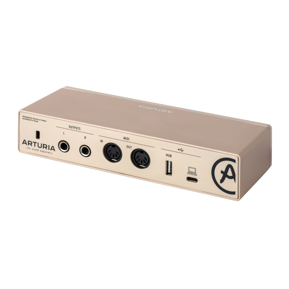 ARTURIA アートリア MINIFUSE 2 Champagne オーディオインターフェイス ミニフューズ