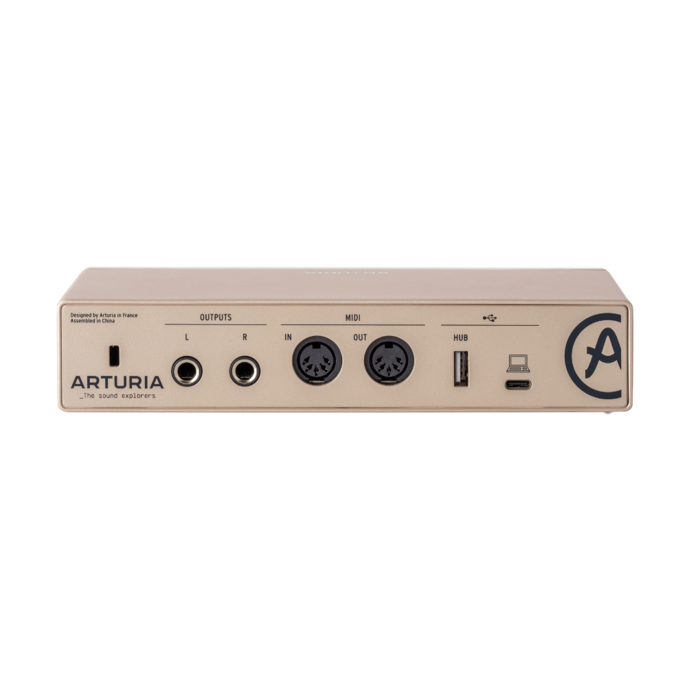 ARTURIA アートリア MINIFUSE 2 Champagne オーディオインターフェイス ミニフューズ