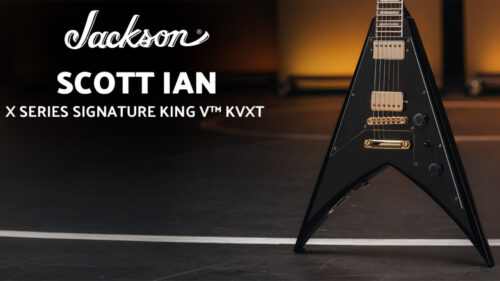 Jackson（ジャクソン）からスラッシュメタル四天王の一角”ANTHRAX(アンスラックス)”のスコット・イアン・モデルのキングV「KVXT」が発売！