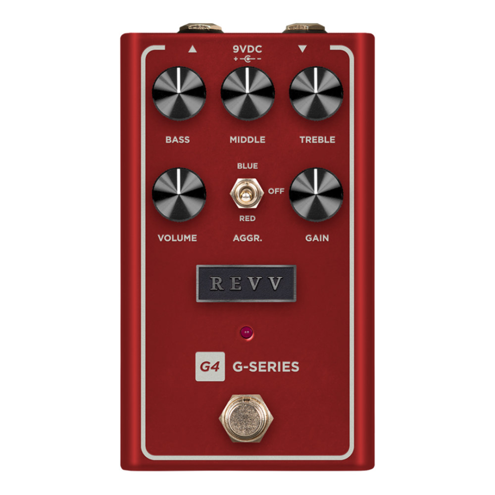 REVV Amplification レヴ アンプリフィケーション G4 V2 オーバードライブ ディストーション ギターエフェクター