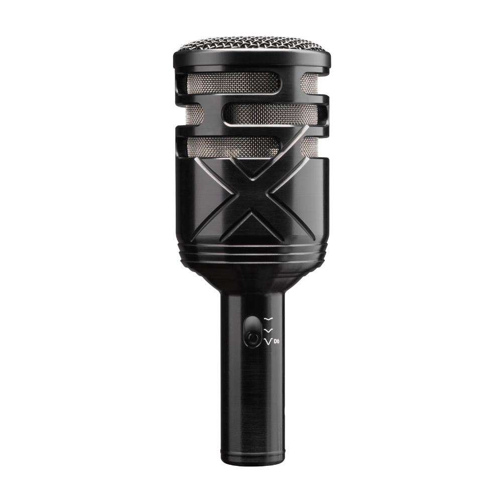 マイク AUDIX D6X ドラム用ダイナミックマイク 3種類の周波数特性を選択可能なドラム用マイク