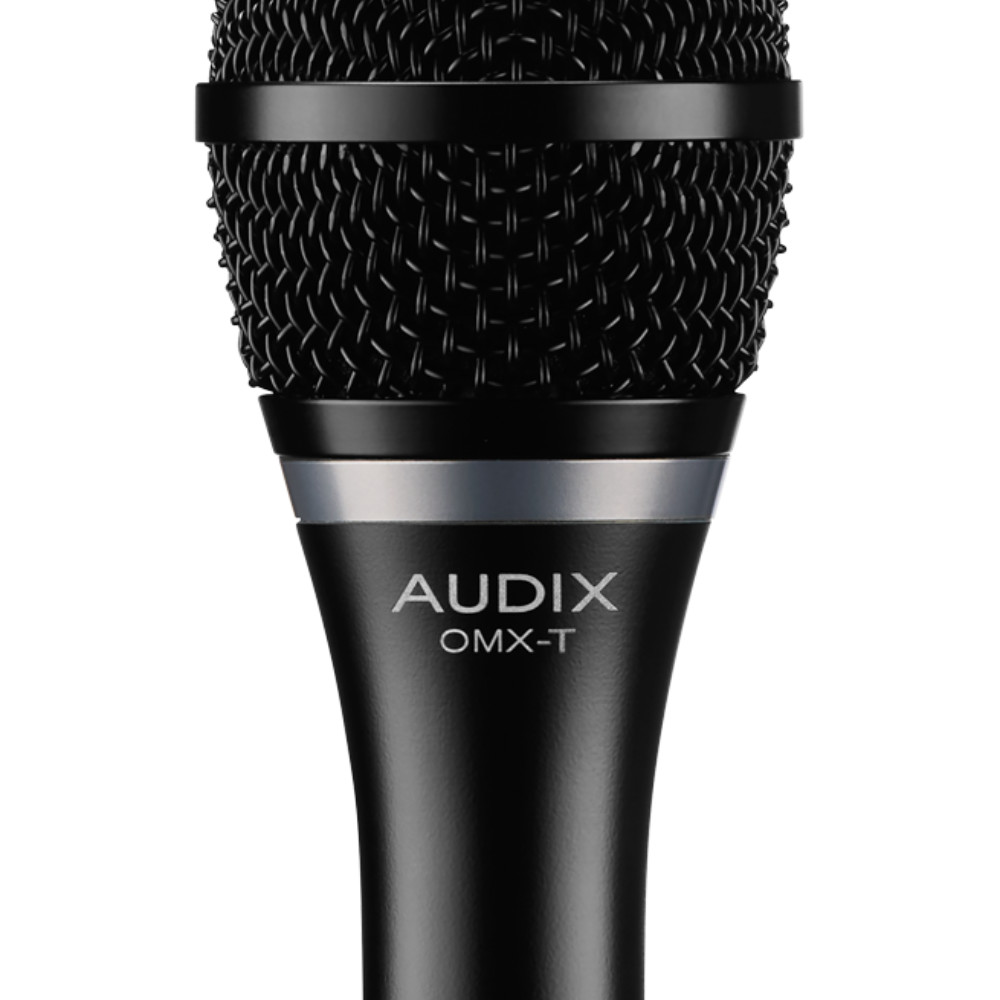 マイク AUDIX OMX-T ボーカル用ダイナミックマイク Tight ハンドマイクでパフォーマンスする大音量スタイルのボーカル向き