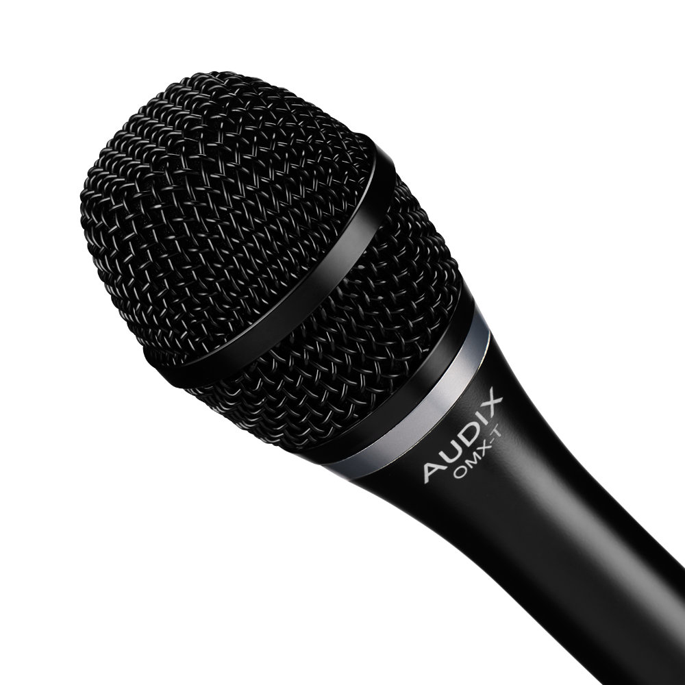 マイク AUDIX OMX-T ボーカル用ダイナミックマイク Tight ハンドマイクでパフォーマンスする大音量スタイルのボーカル向き