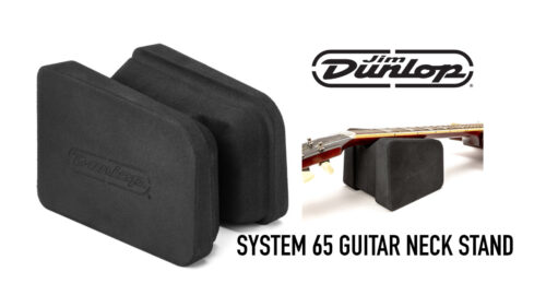 Jim Dunlop（ジムダンロップ）から エレキギターにもアコギにも対応するギターメンテナンス用ネックスタンド「SYSTEM 65 GUITAR NECK STAND」が発売！