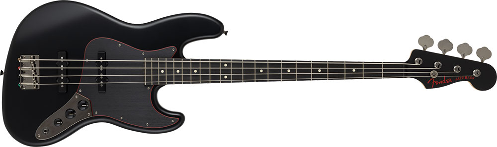 Fender フェンダー Made in Japan Limited Hybrid II Jazz Bass Noir RW Black エレキベース