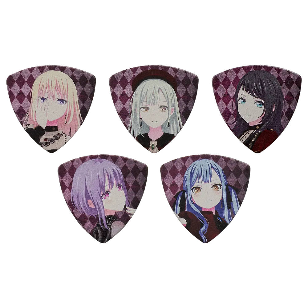 SCHECTER BanG Dream! Ave Mujica メンバー5人 ギターピック 5枚セット