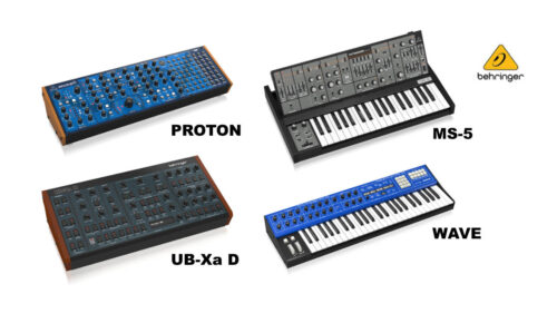 BEHRINGER(ベリンガー)から シンセサイザー「PROTON」「MS-5」「WAVE」「UB-Xa D」が発売! BEHRINGER(ベリンガー)から シンセサイザー「PROTON」「MS-5」「WAVE」「UB-Xa D」が発売!