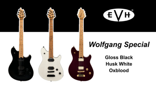 EVH（イーブイエイチ）「Wolfgang Specialシリーズ」にベイクドメイプル指板の新モデルが登場！